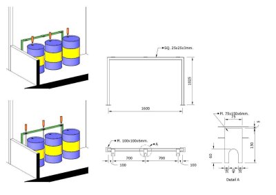 PIPE THREADING INSTALLATION FOR LINE LUBRICANT