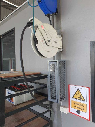 PIPE THREADING INSTALLATION FOR LINE LUBRICANT