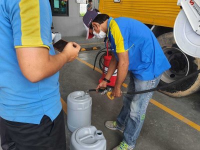PIPE THREADING INSTALLATION FOR LINE LUBRICANT