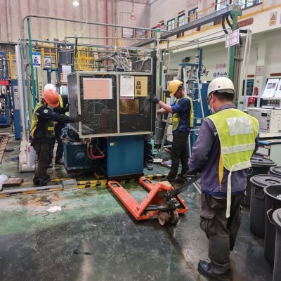 RELOCATE AND INSTALL MACHINE