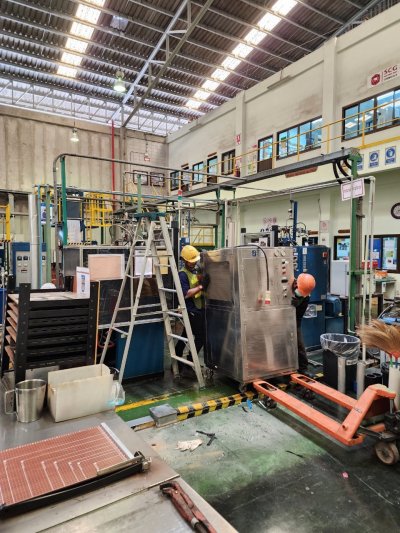 RELOCATE AND INSTALL MACHINE