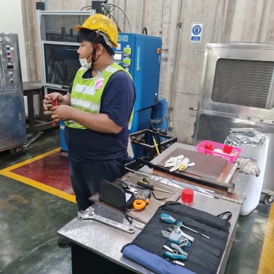 RELOCATE AND INSTALL MACHINE