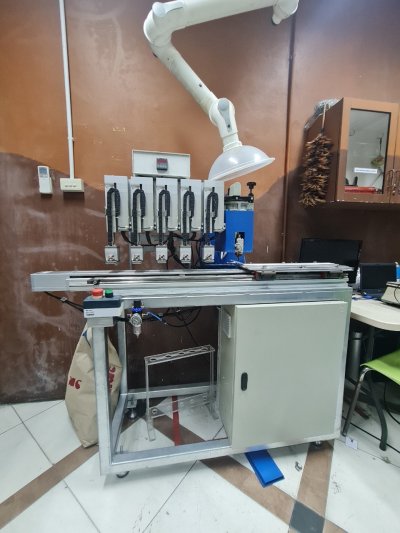 TENSILE TESTING HOT GLUE MACHINE