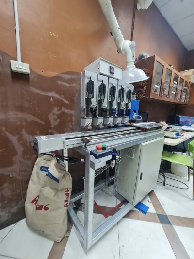 TENSILE TESTING HOT GLUE MACHINE