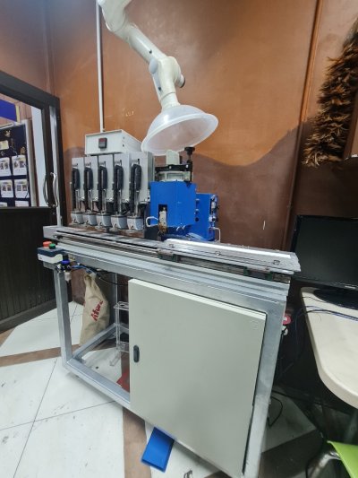 TENSILE TESTING HOT GLUE MACHINE