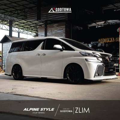 ผลงานการติดตั้งชุดแต่ง Alpine Style (Flab Series) x New 2021 Godtowa Zlim 