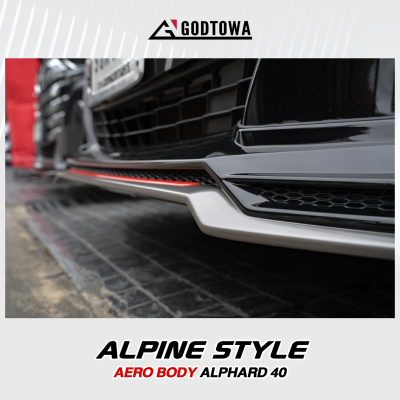 ชุดแต่ง ALPINE STYLE AERO DYNAMIC HALF SERIES สำหรับ ALPHARD SC 2024
