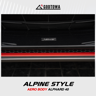 ชุดแต่ง ALPINE STYLE AERO DYNAMIC HALF SERIES สำหรับ ALPHARD SC 2024