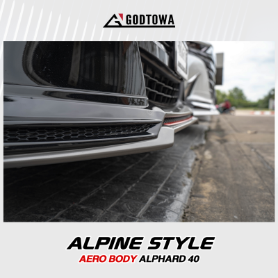 ชุดแต่ง ALPINE STYLE AERO DYNAMIC HALF SERIES สำหรับ ALPHARD SC 2024