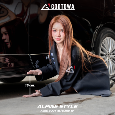 ชุดแต่ง ALPINE STYLE AERO DYNAMIC HALF SERIES สำหรับ ALPHARD SC 2024