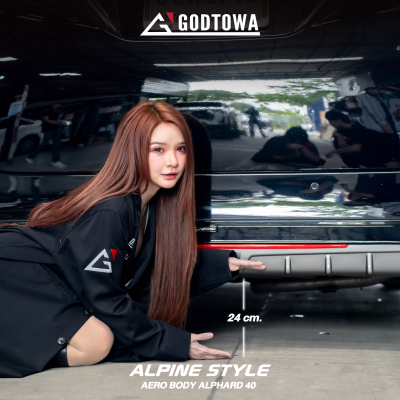 ชุดแต่ง ALPINE STYLE AERO DYNAMIC HALF SERIES สำหรับ ALPHARD SC 2024