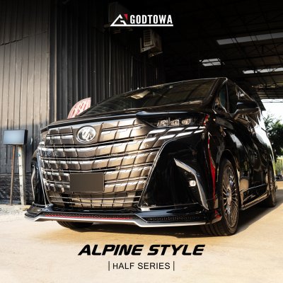ชุดแต่ง ALPINE STYLE HALF SERIES สำหรับ ALPHARD SC 2024