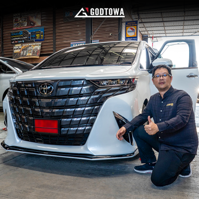 ชุดแต่งลิ้นรอบคัน Godzilla สำหรับ Alphard 40