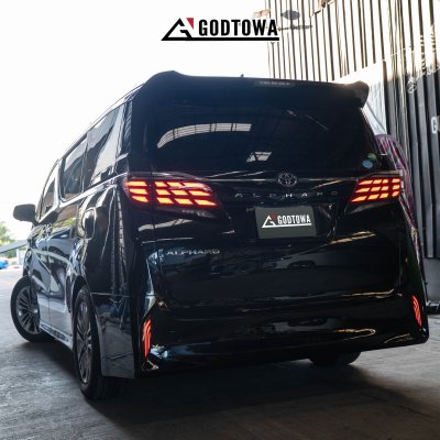 แปลงหน้า - แปลงท้าย  Alphard 30 เป็น Alphard 40