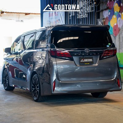 แปลงหน้า - แปลงท้าย  Alphard 30 เป็น Alphard 40
