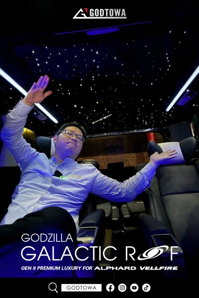 galactic roof หลังคาดาว สำหรับ Alphard Vellfire