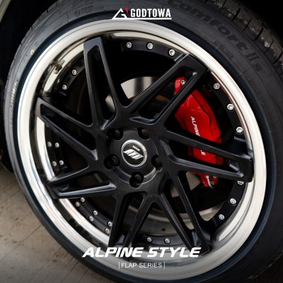 ผลงานการติดตั้งชุดแต่งAlpine Style Flap / Series สำหรับ Alphard 30