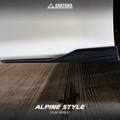 ผลงานการติดตั้งชุดแต่งAlpine Style Flap / Series สำหรับ Alphard 30