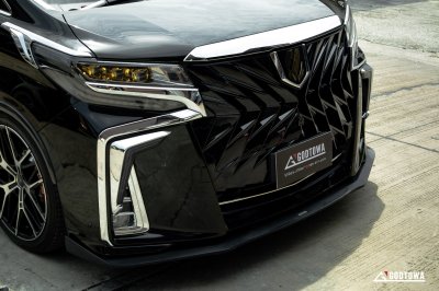 2022 Godzilla Front Grille กระจังแต่ง สำหรับ Alphard 30