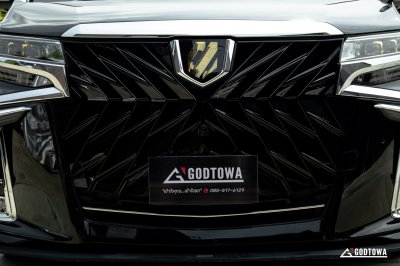 2022 Godzilla Front Grille กระจังแต่ง สำหรับ Alphard 30