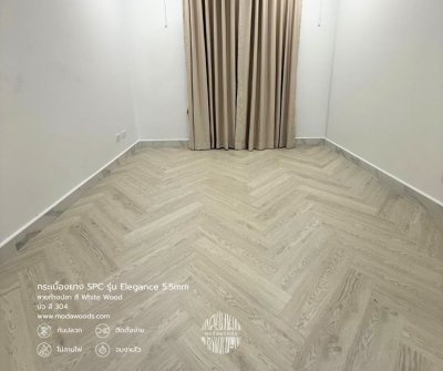 Elegance_5_5mm_สี_White_Wood_บัวตัวจบ_304