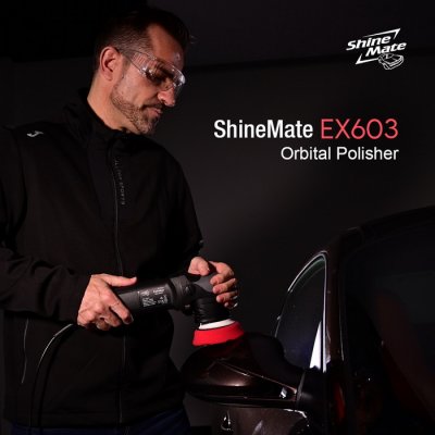 EX603 Shine Mate Dual Action Polisher 3 inck backing plate