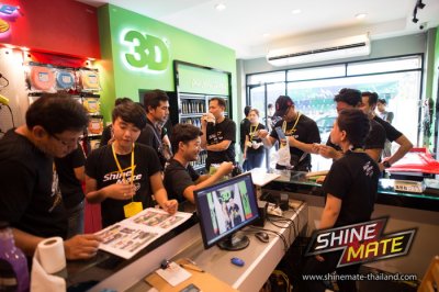 อบรมพื้นฐานการขัดสีรถยนต์ Shine Mate โดยบริษัท พริมุส ออโต้ ที่ 3D HD Academy Detailing Thailand