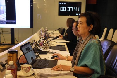 ภาพบรรยากาศการสัมภาษณ์คัดเลือกนักศึกษาทุนประจำปี 2568