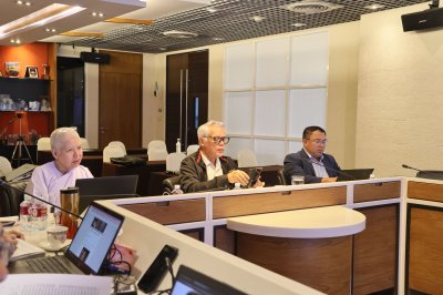 ภาพบรรยากาศการสัมภาษณ์คัดเลือกนักศึกษาทุนประจำปี 2568