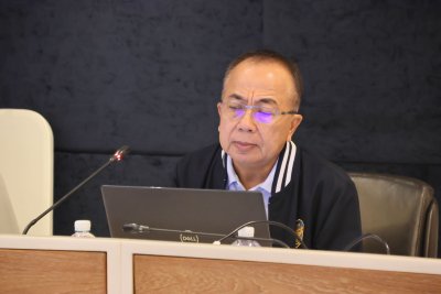 ภาพบรรยากาศการสัมภาษณ์คัดเลือกนักศึกษาทุนประจำปี 2568