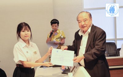 ปฐมนิเทศนักศึกษาทุนประจำปี 2568