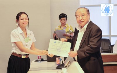 ปฐมนิเทศนักศึกษาทุนประจำปี 2568