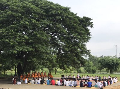 ลานธรรม งานสโมสรนิสิตจุฬาฯ 