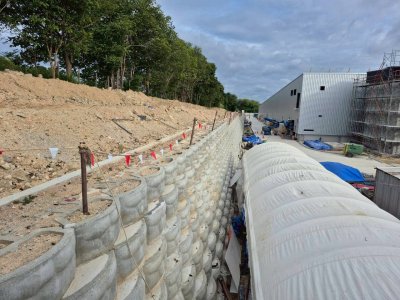 โครงการ บริษัท เค อาร์ โอ จำกัด หน้างาน ศรีราชา จังหวัดชลบุรี