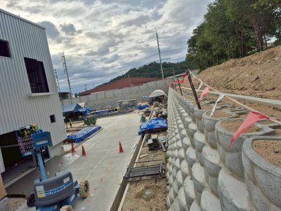 โครงการ บริษัท เค อาร์ โอ จำกัด หน้างาน ศรีราชา จังหวัดชลบุรี