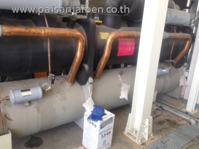 ผลงานปรับปรุงพร้อมทำความสะอาด Chiller Air