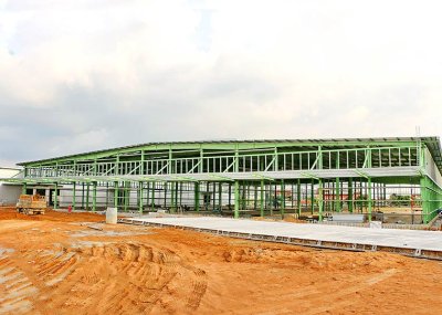 ก่อสร้าง คลังสินค้า Warehouse Construction