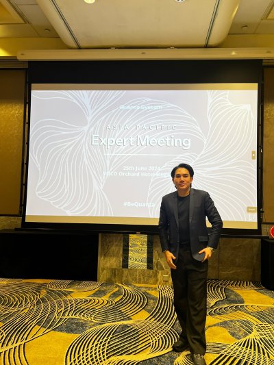 หมอรุจ ได้รับเชิญเข้าร่วมงานประชุม Quanta System Asia Pacific Expert Meeting 2024 ผู้เชี่ยวชาญด้านการใช้เลเซอร์ Discovery Pico Laser ที่ประเทศสิงคโปร์