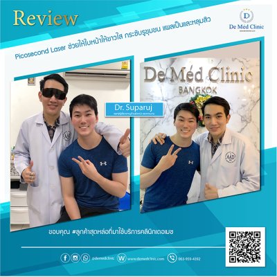 Review Picosecond Laser รักษาหลุมสิว ช่วยดูแลการเกิดแผลเป็นนูน Hypertrophic scar หรือ Keloid หลังจากการผ่าตัด