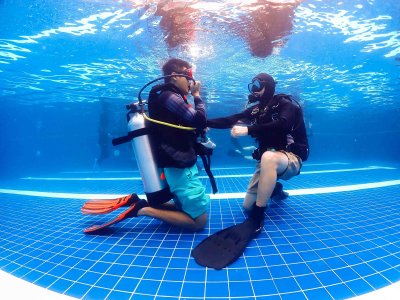 Open Water Pool Session