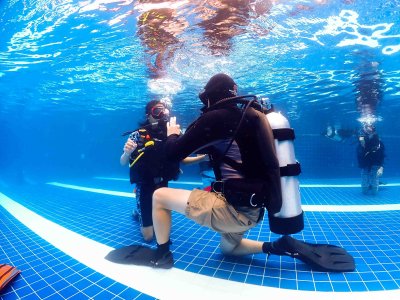 Open Water Pool Session