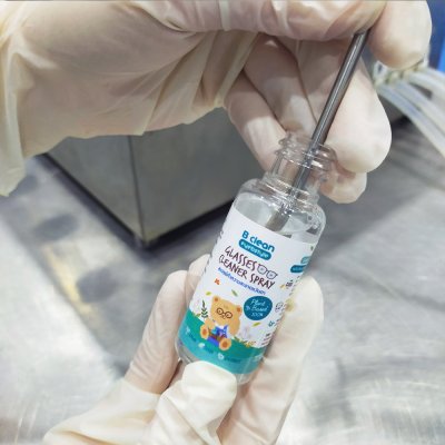 BE CLEAN น้ำยาทำความสะอาดแว่นตา