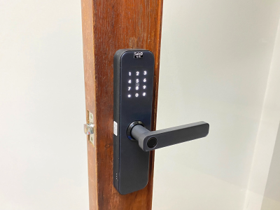 ผลงานติดตั้ง Digital Door Lock รุ่น JIDOOR S5