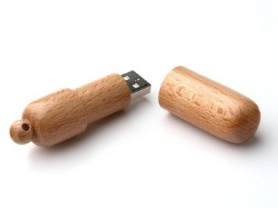 USB Flash Driveทำจากไม้