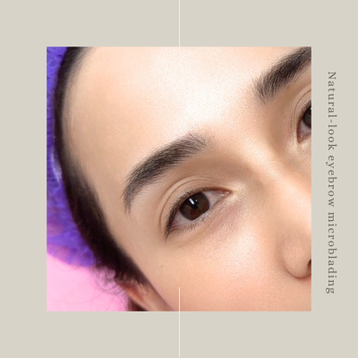 Eyebrow microblading