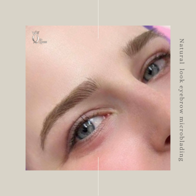 Eyebrow microblading