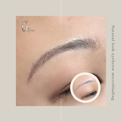 Eyebrow microblading