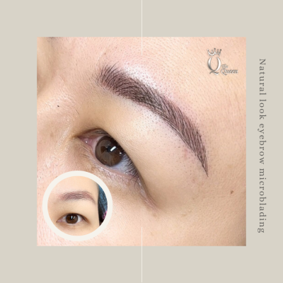 Eyebrow microblading