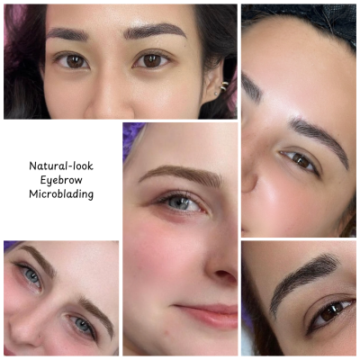 Eyebrow microblading