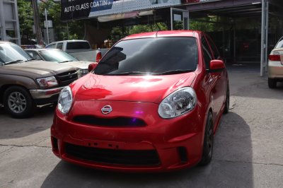 NISSAN MARCH เปลี่ยนสี 